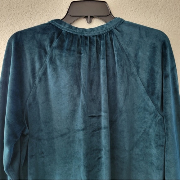 Bobi Los Angeles Jade Velvet Top Size Large - Picture 12 of 14